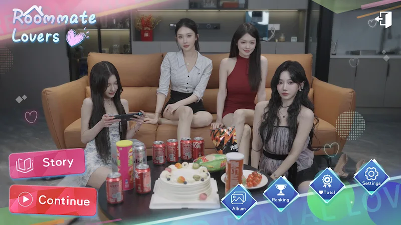 Roommate Lover gameplay screenshot 1