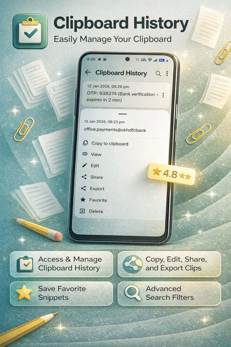 Clipboard History screenshot 2