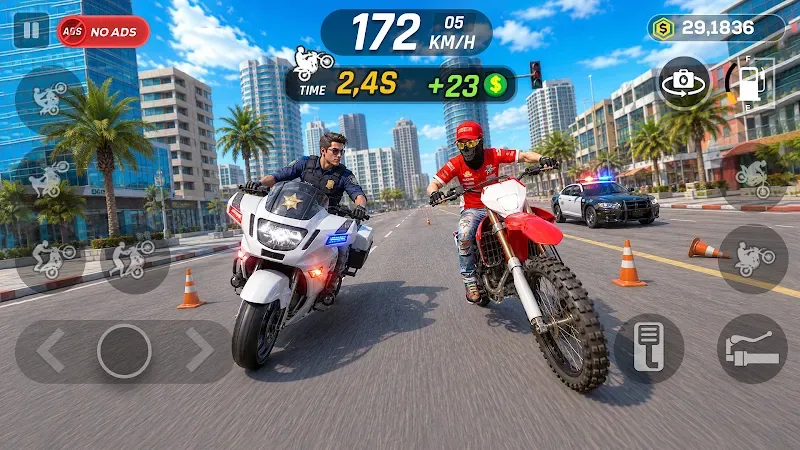 Wheelie Master: Moto Ride 3D screenshot 2