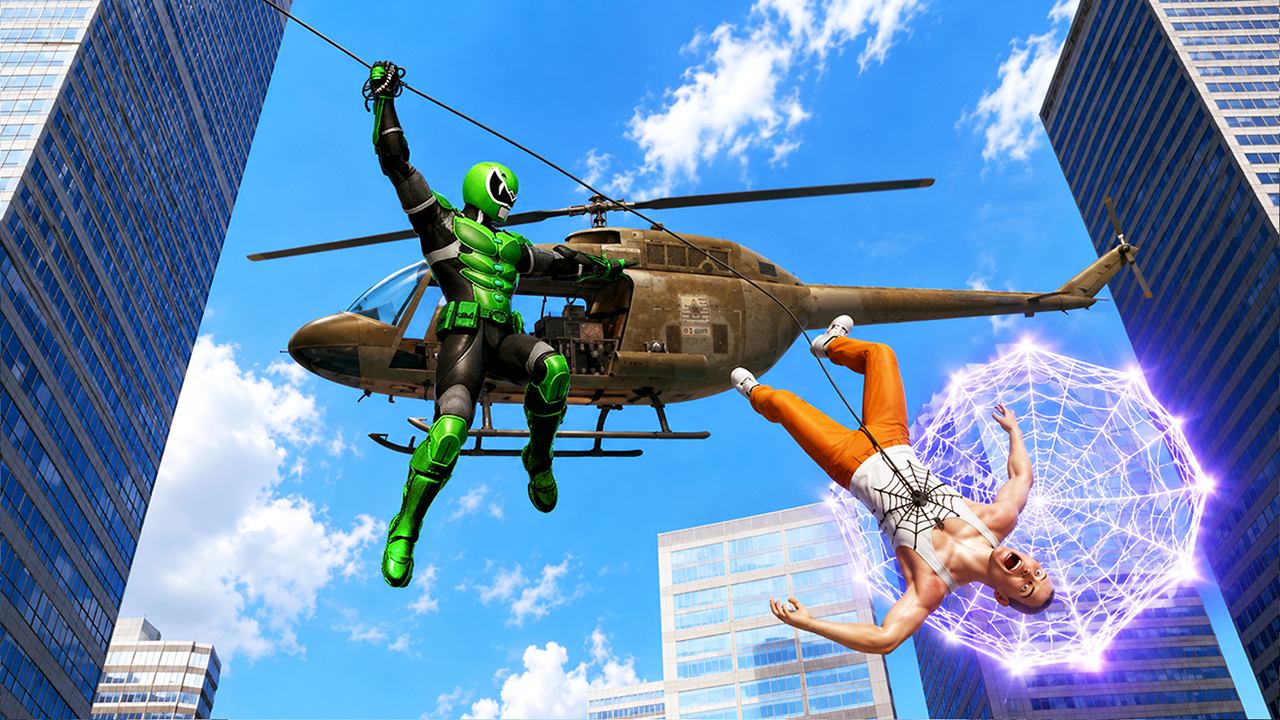 Super Rope: Hero Flying screenshot 5