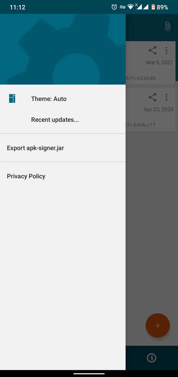 apk-signer screenshot 5