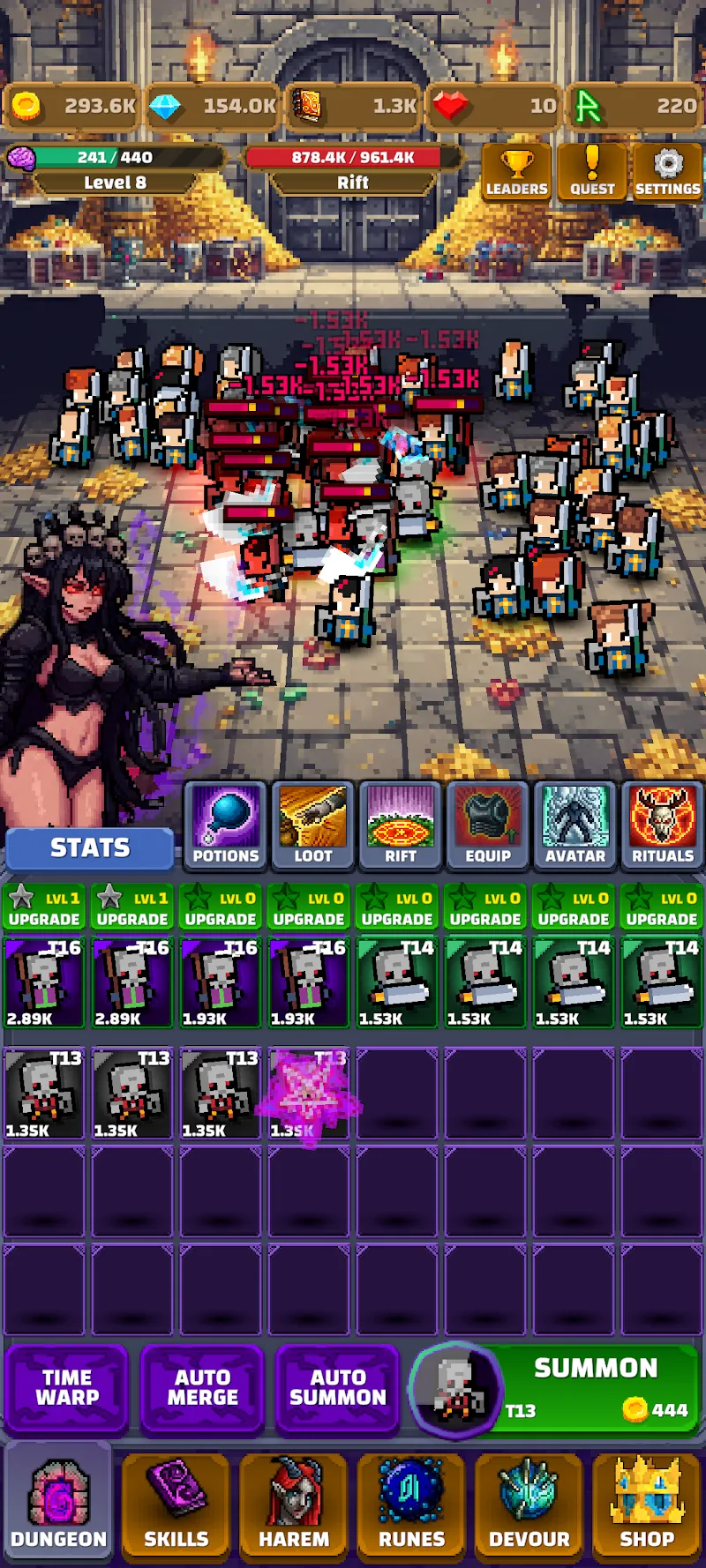 Idle Zombie Summoner screenshot 1