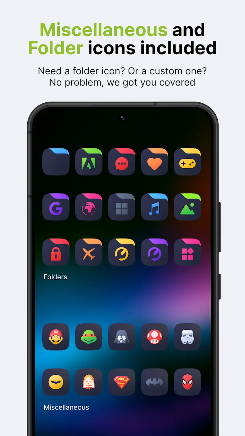 Ares Dark Icon Pack screenshot 5
