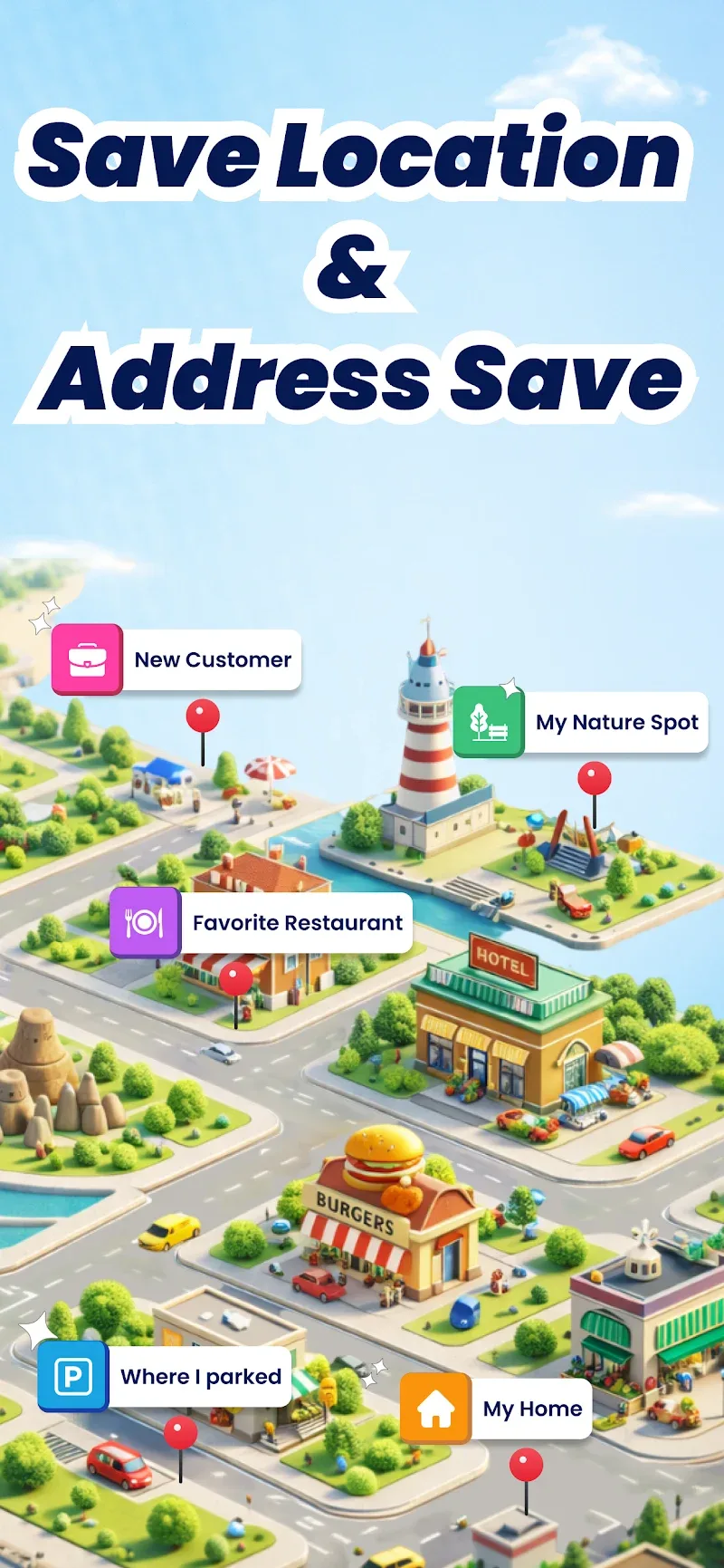 Save Location & Saved Places screenshot 1