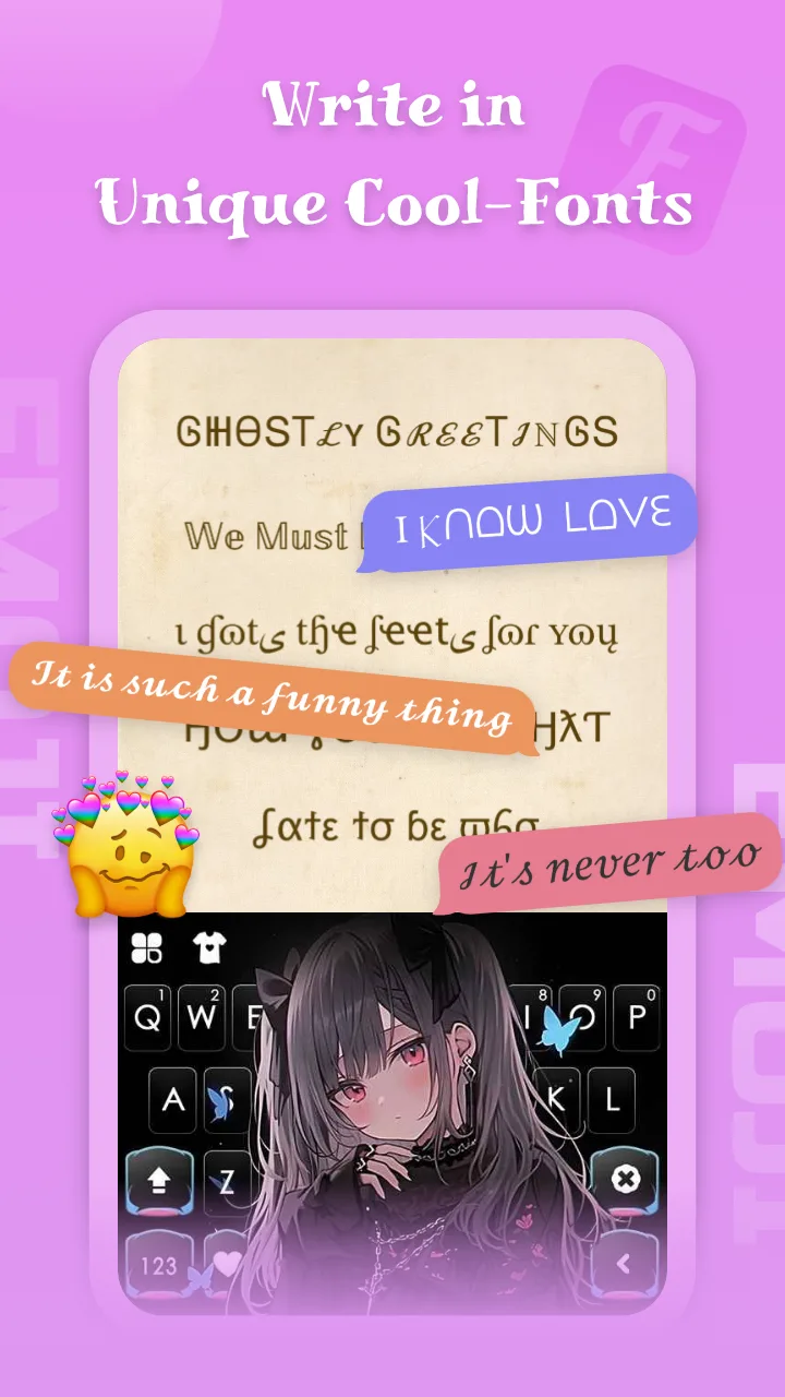 Emoji keyboard screenshot 5
