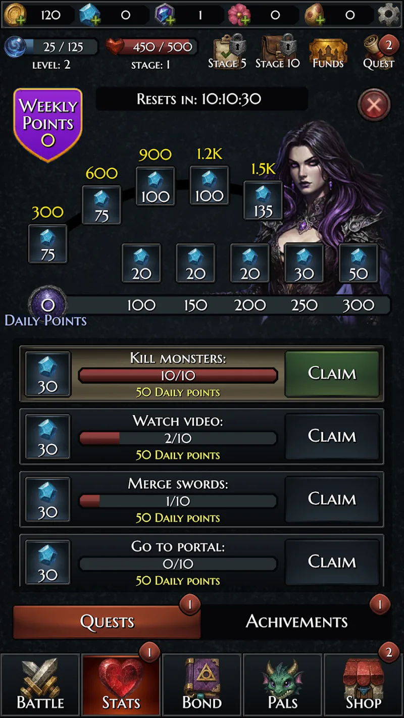 Sword of Darkness gameplay screenshot 2