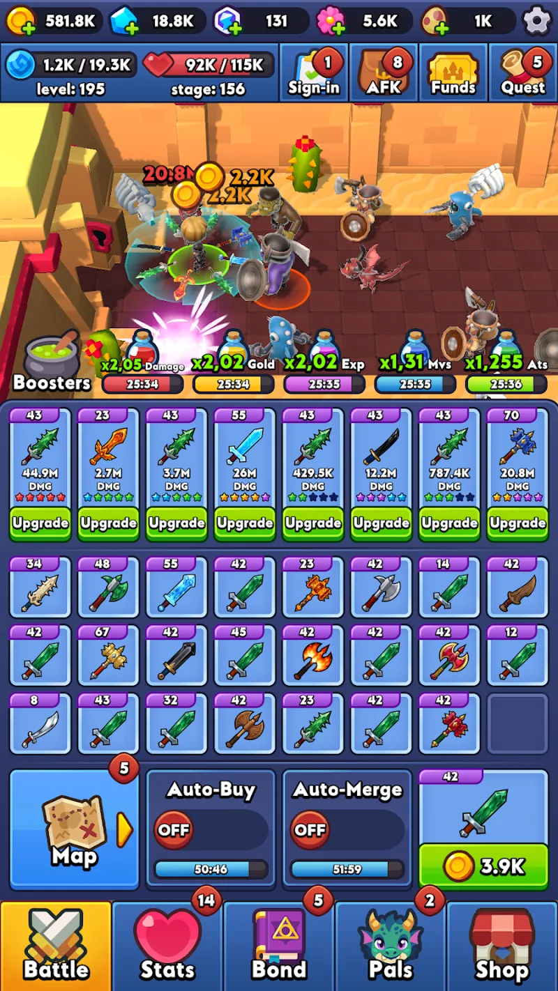 Lord of Swords gameplay view 4