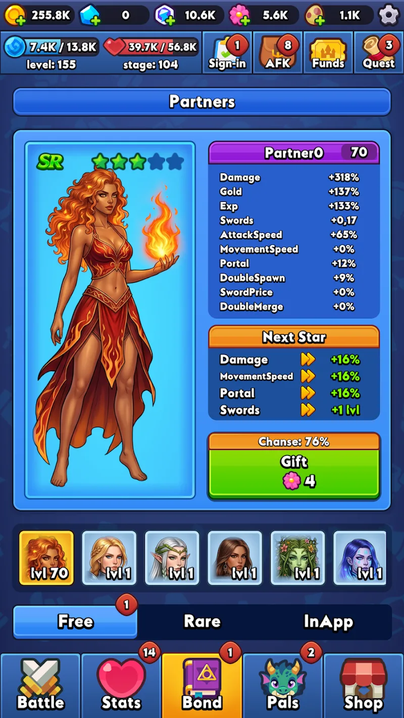 Lord of Swords gameplay view 5