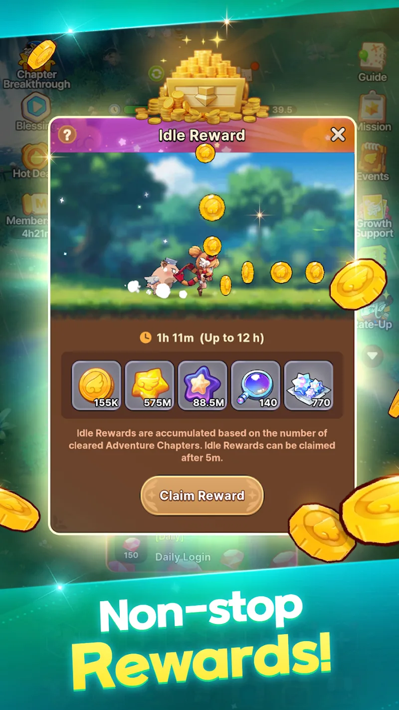 Gale Knights Idle RPG screenshot 2