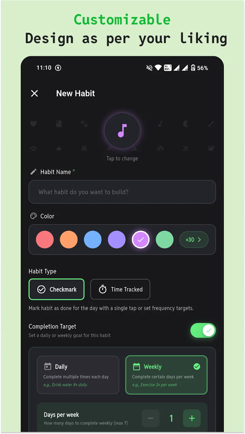 Habit Tracker - Habit Tick screenshot 3