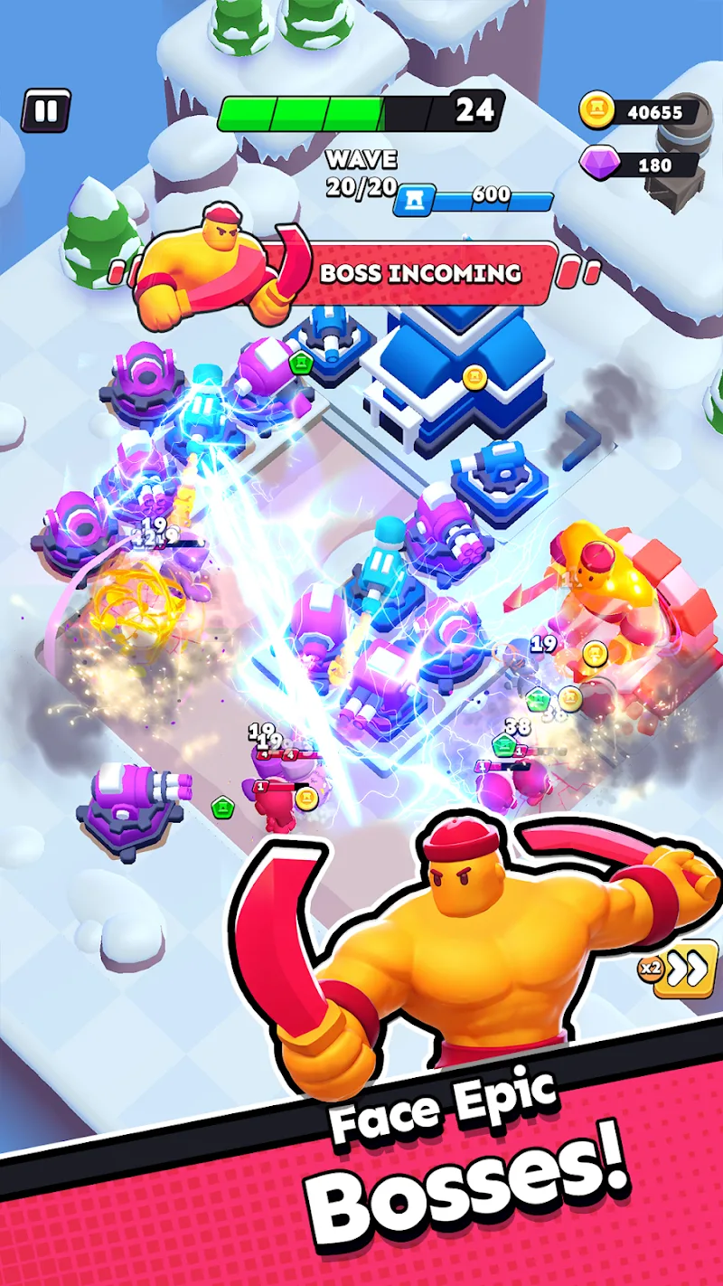 Pocket Forts Defense TD screenshot 5