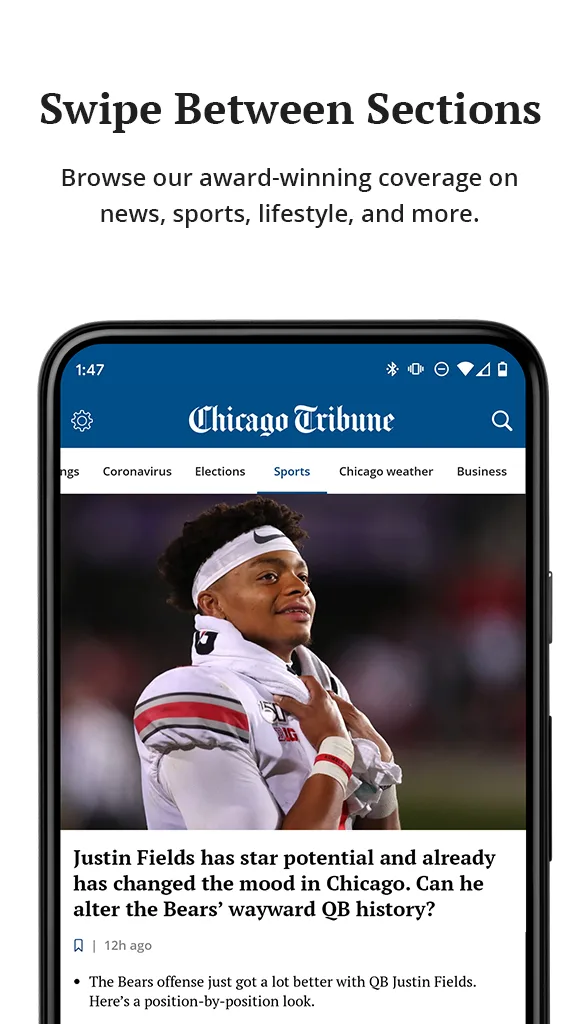 Chicago Tribune screenshot 2