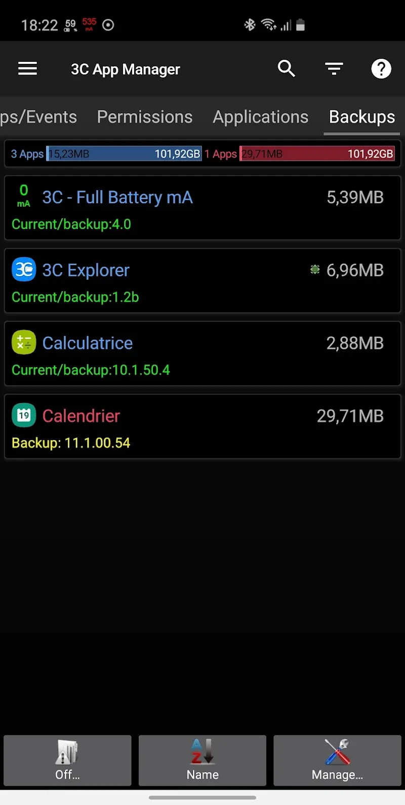 3C App Manager screenshot 3