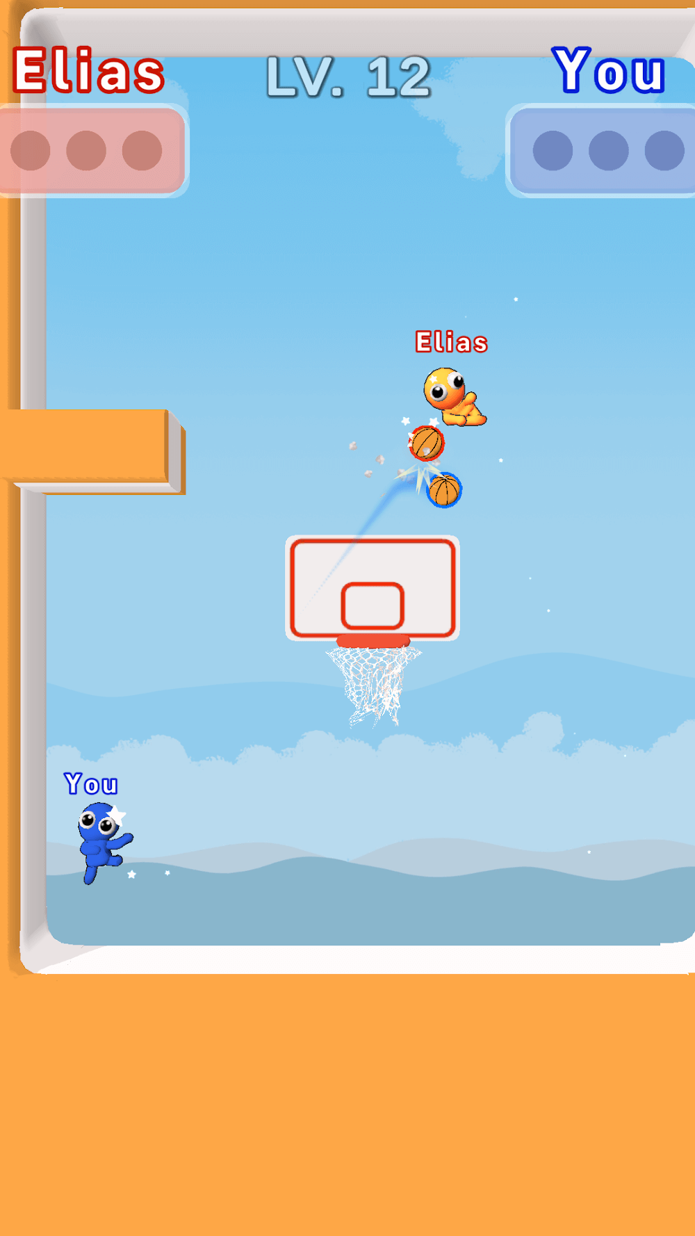 Basketball Battle MOD APK gameplay screenshot 2