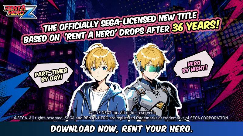 RENT A HERO Z screenshot 1