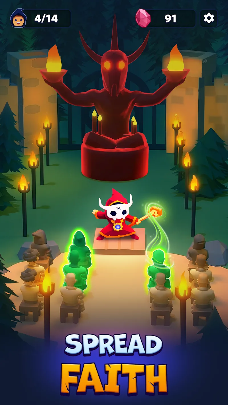 Idle Cult Empire screenshot 4