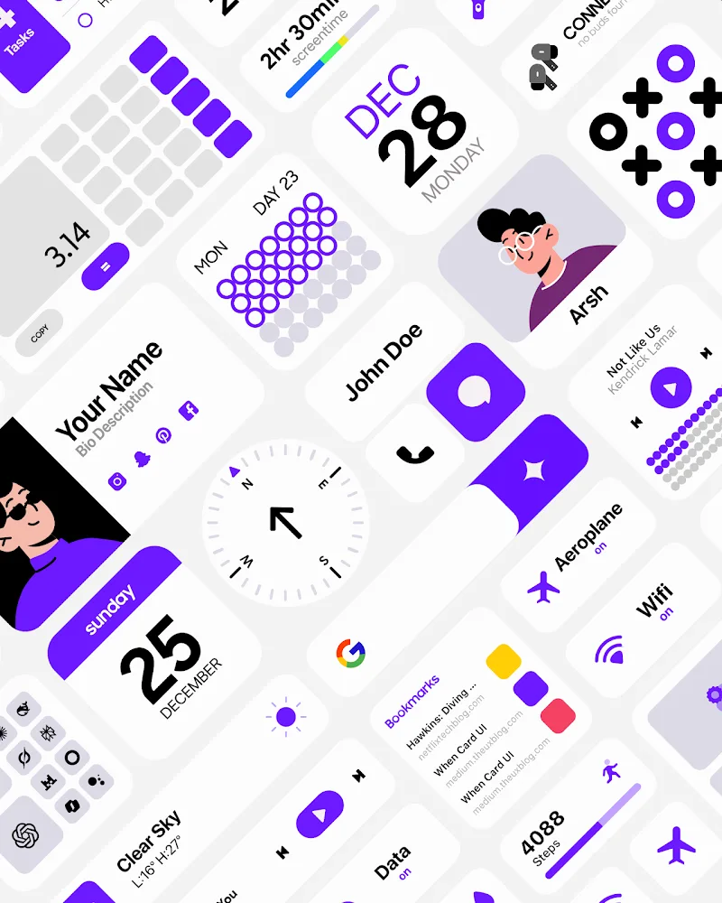 Minimal Widgets screenshot 4