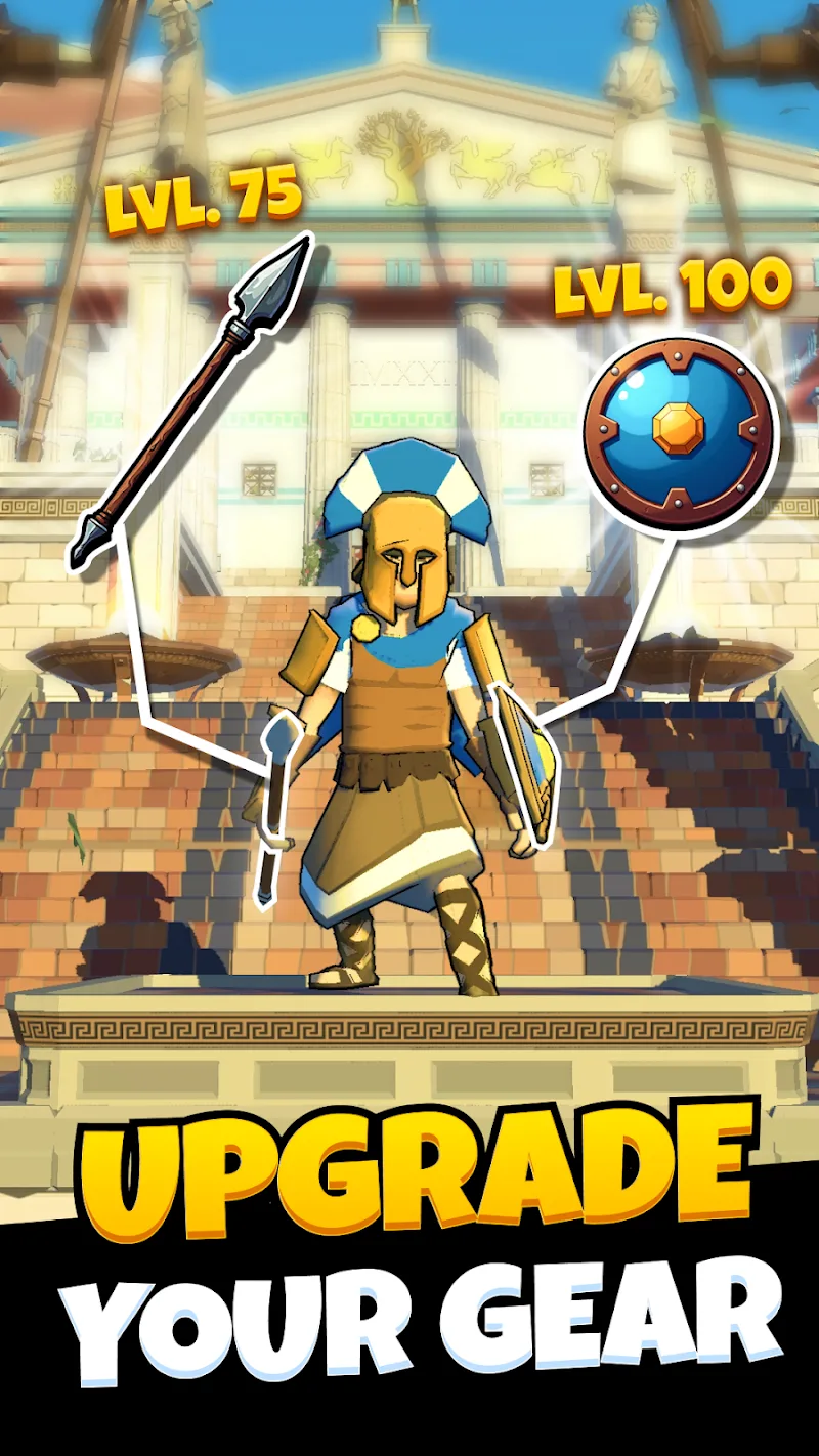 Idle Human Evolution Merge RPG screenshot 1