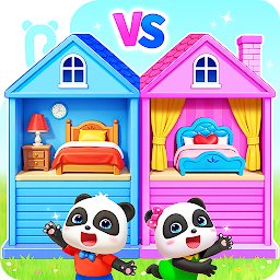Baby Pandas House Games
