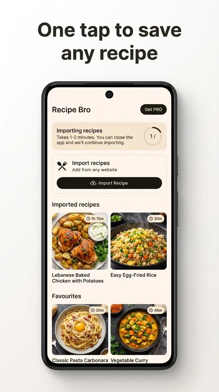 Recipe Bro screenshot 2