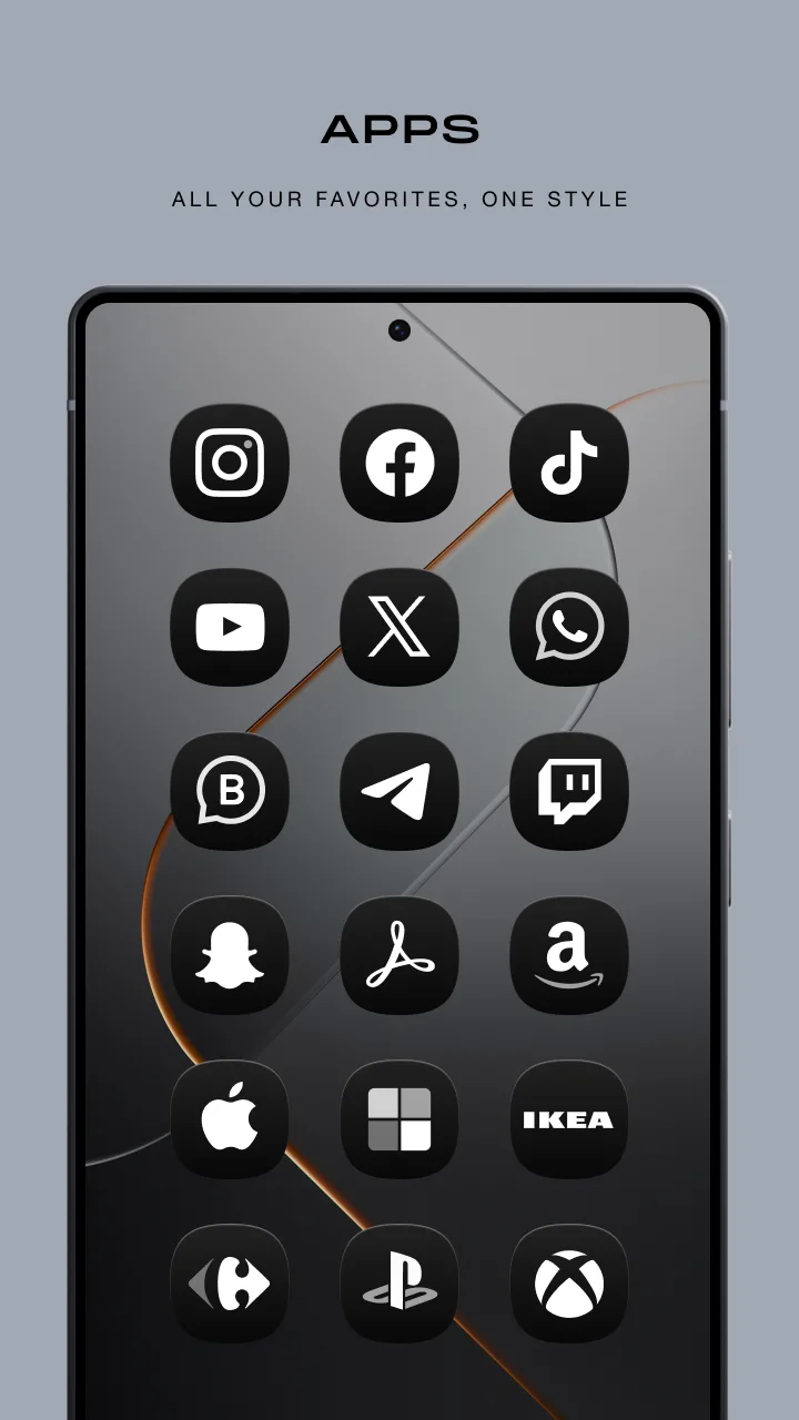 Darkify Solid Icons screenshot 5