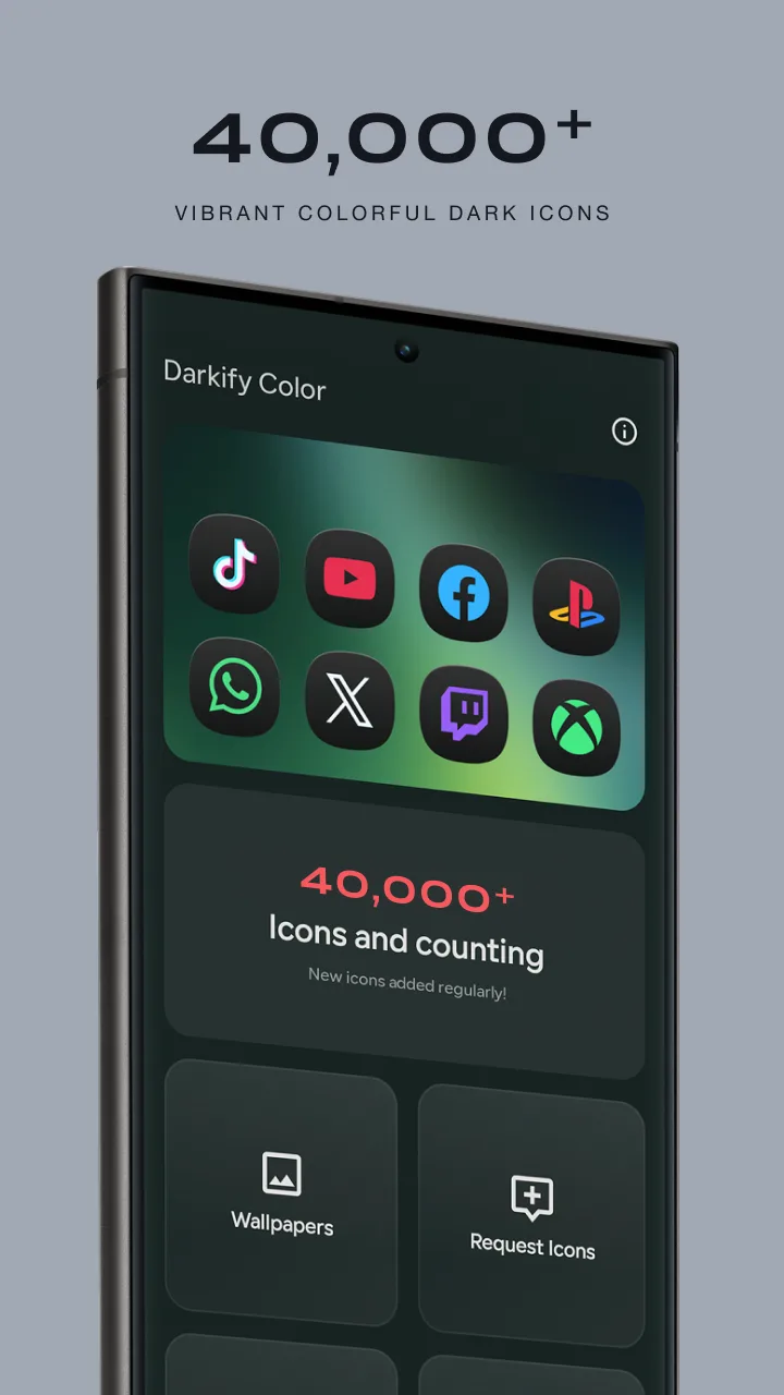 Darkify Color Icons screenshot 1