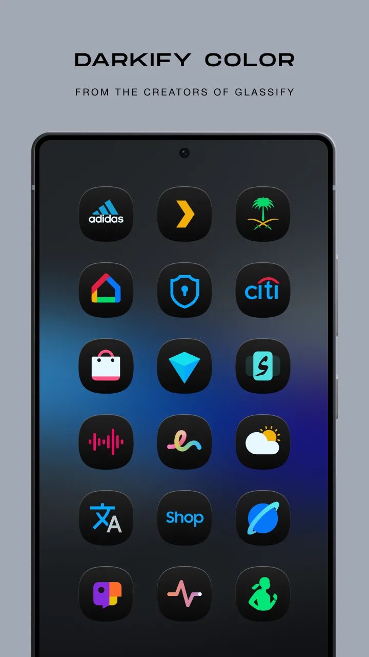 Darkify Color Icons screenshot 2