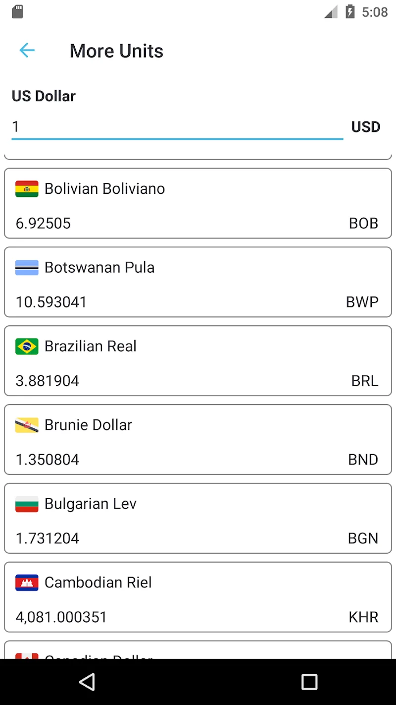 NT Unit Converter screenshot 5