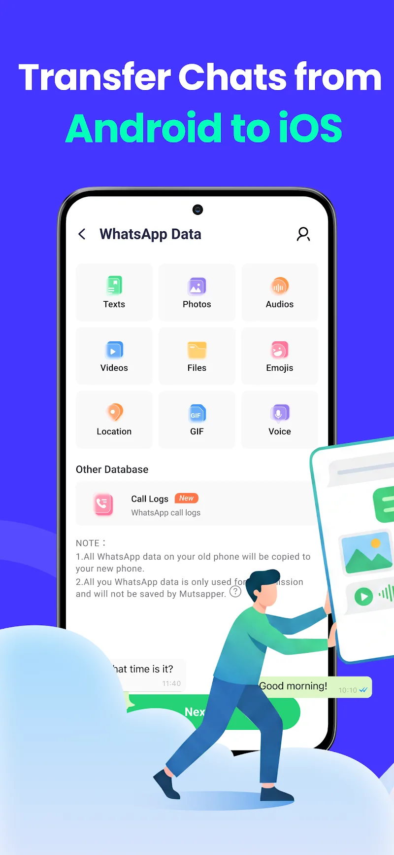 Mutsapper app screenshot 1