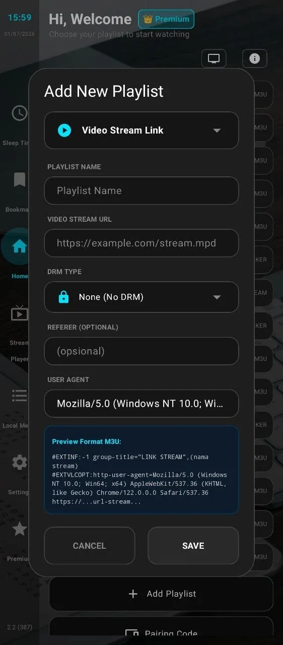 IPTV MPD Player screenshot 4