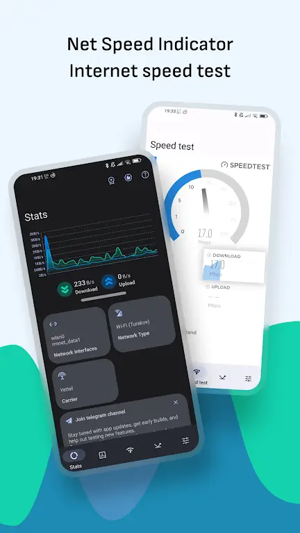 NetSpeed Indicator screenshot 1