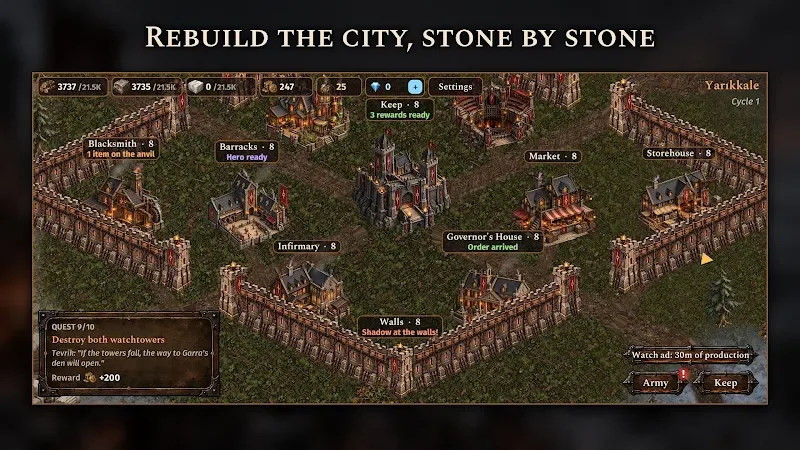 Throne of Ash screenshot 1