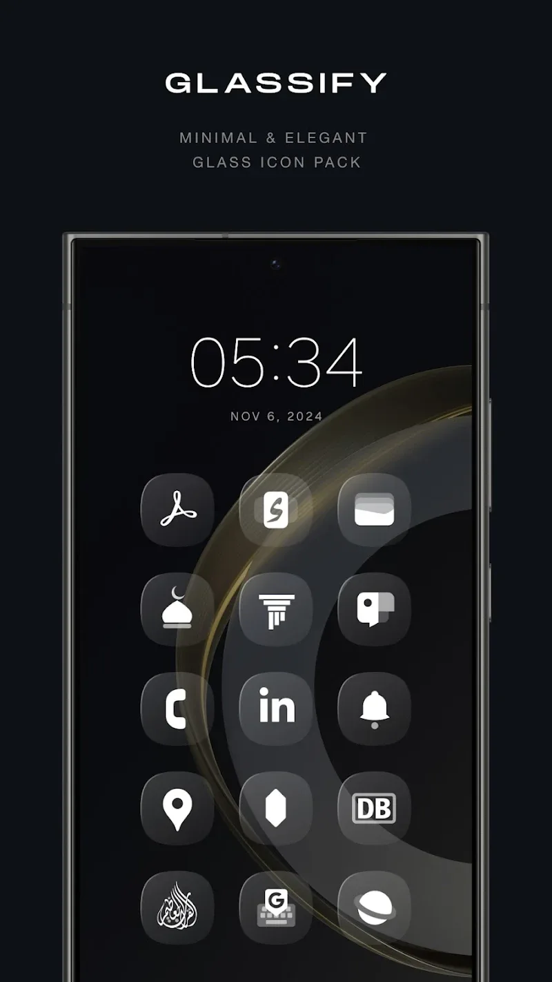 Glassify Icon Pack screenshot 1