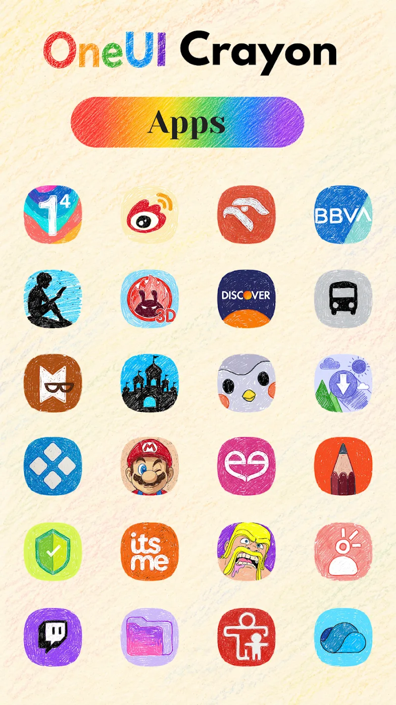 OneUI Crayon screenshot 4