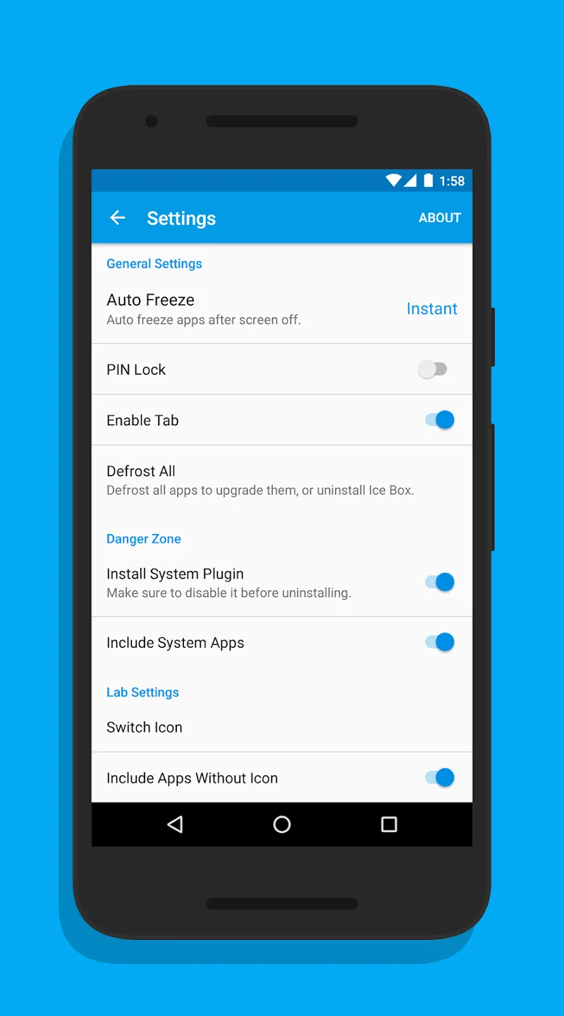 Ice Box - Apps Freezer screenshot 4