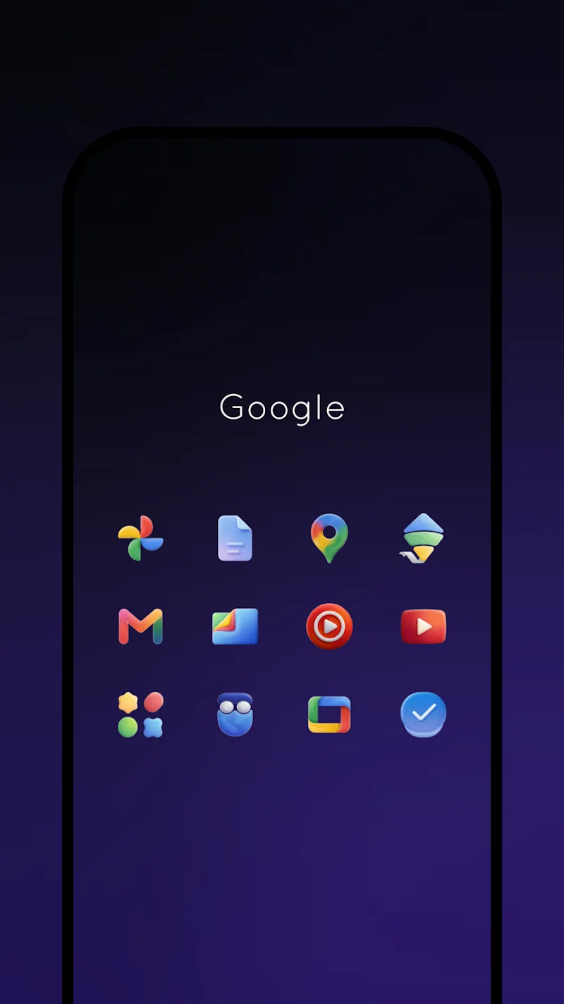Gelux Icon Pack first preview