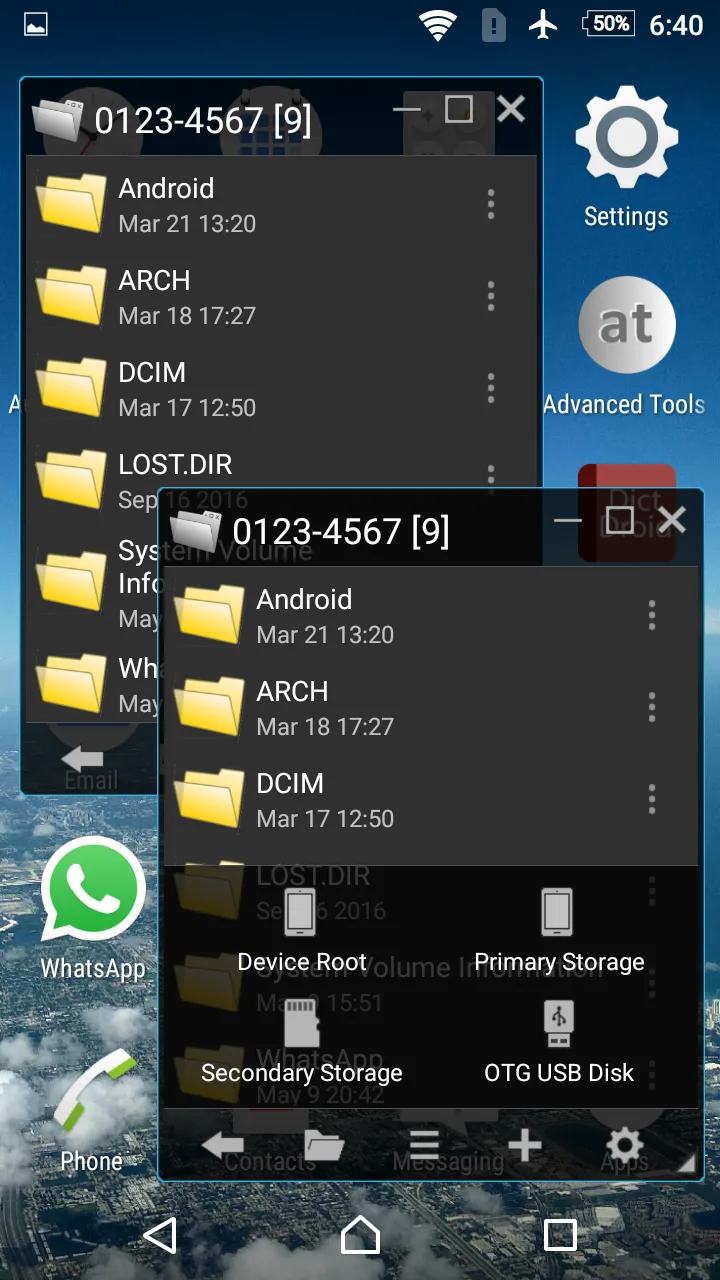 Floating File Manager screenshot 2