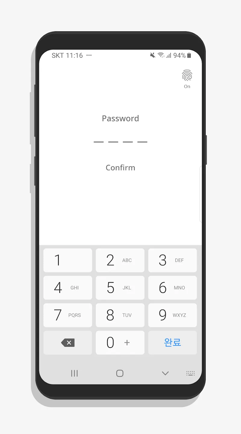 FolderNote interface preview 5
