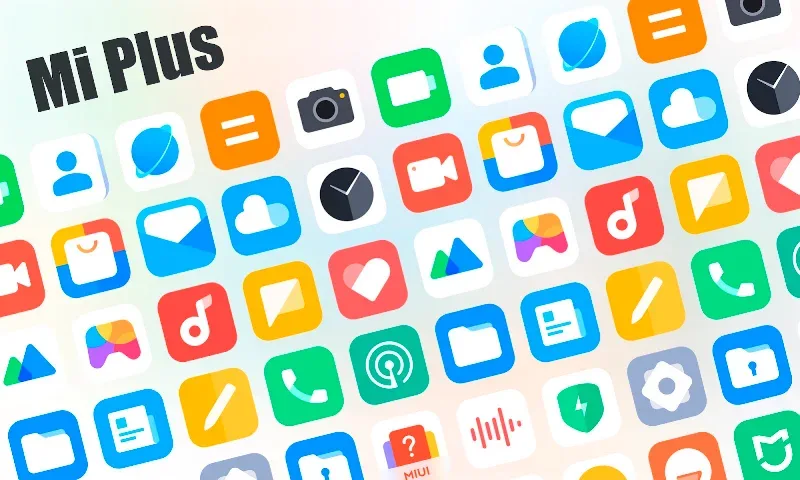 MiPlus - Icon Pack screenshot 1