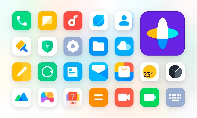 MiPlus - Icon Pack screenshot 2