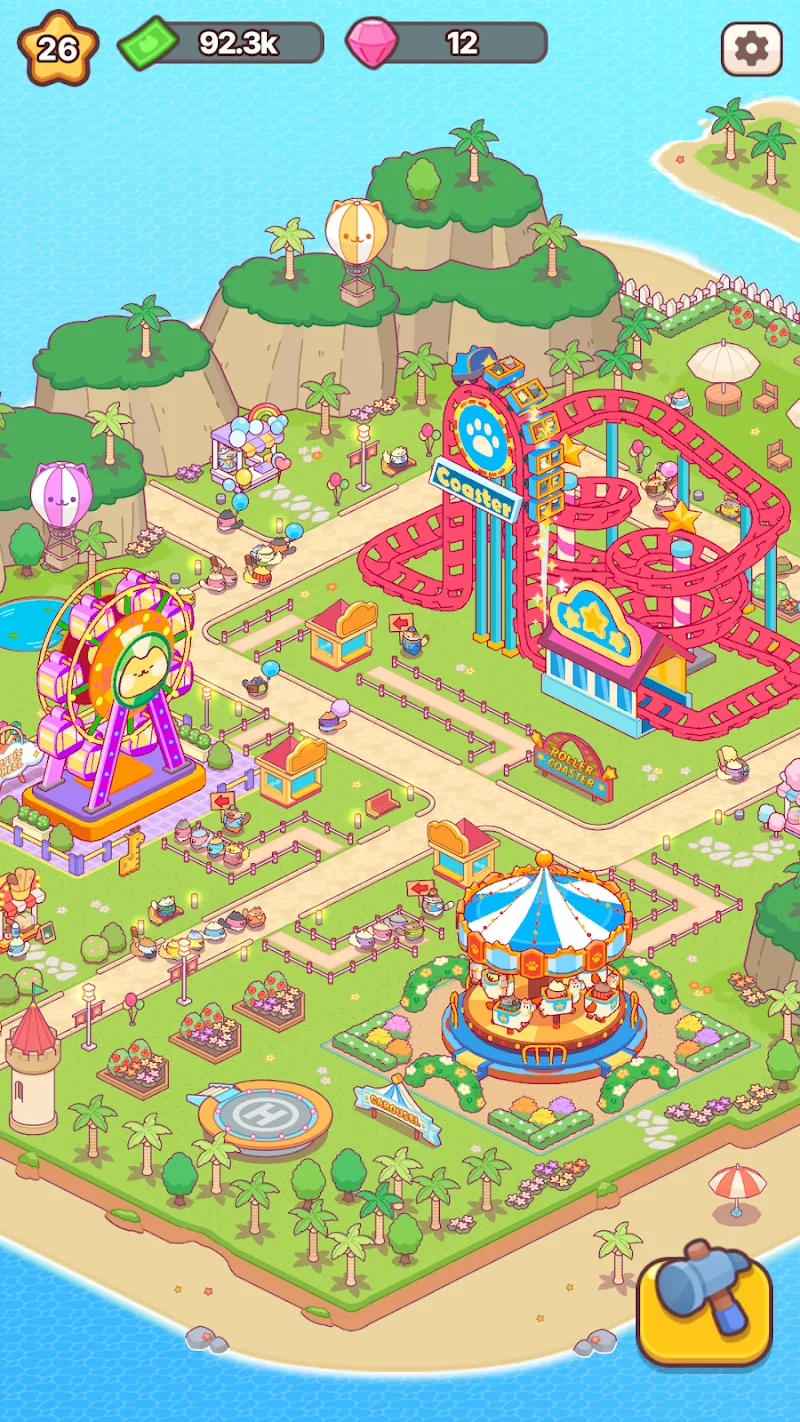 Cat Theme Park screenshot 5