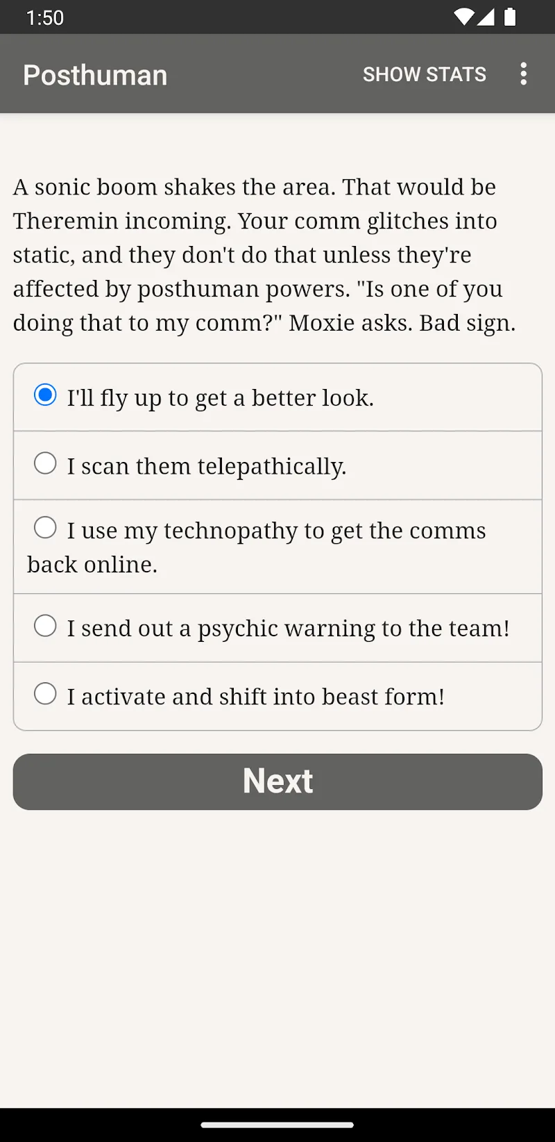 Posthuman screenshot 5