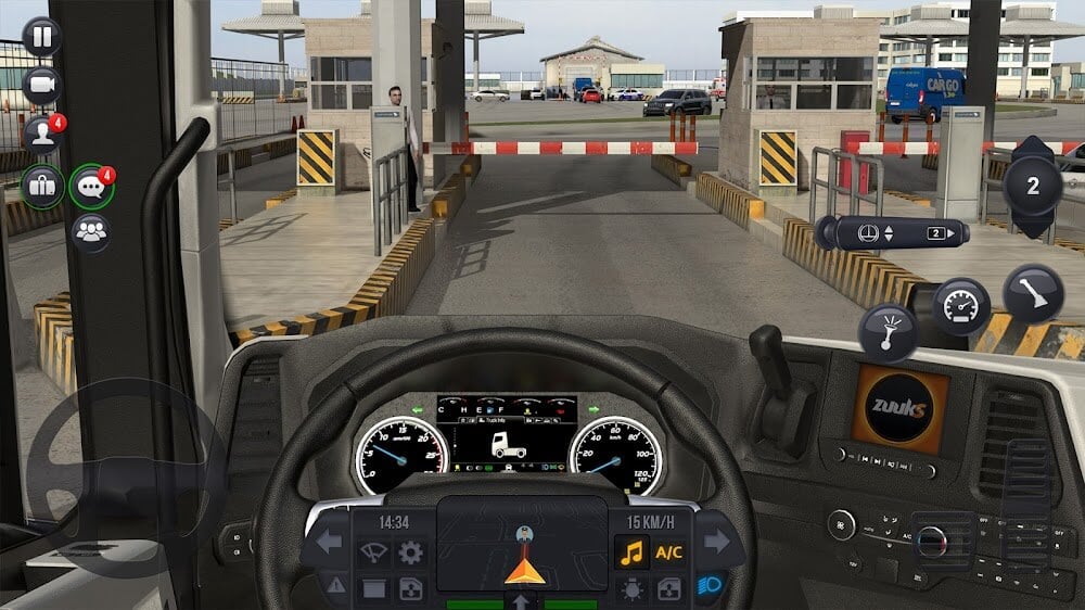 Truck Simulator Ultimate gameplay screenshot 2