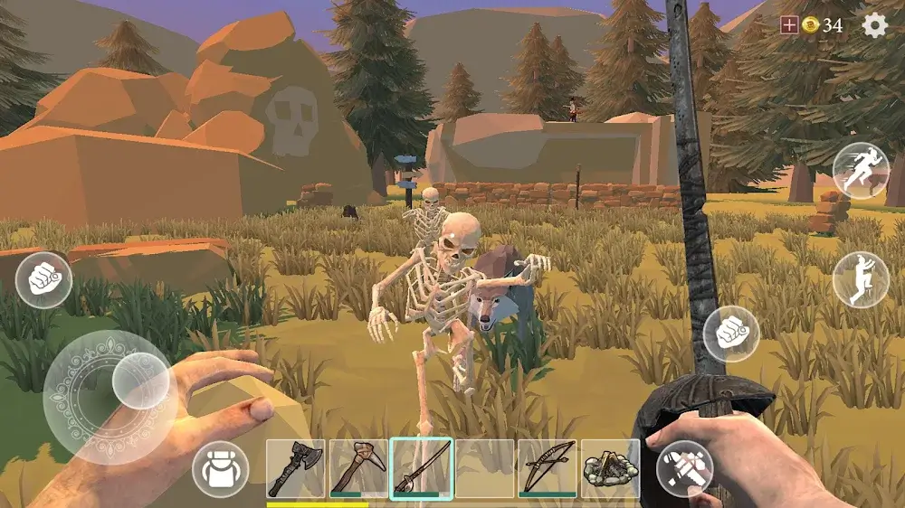 Last Viking: God of Valhalla MOD APK screenshot 3