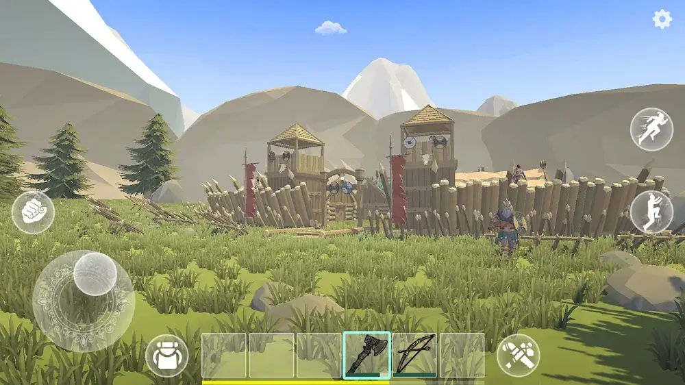 Last Viking: God of Valhalla MOD APK screenshot 1