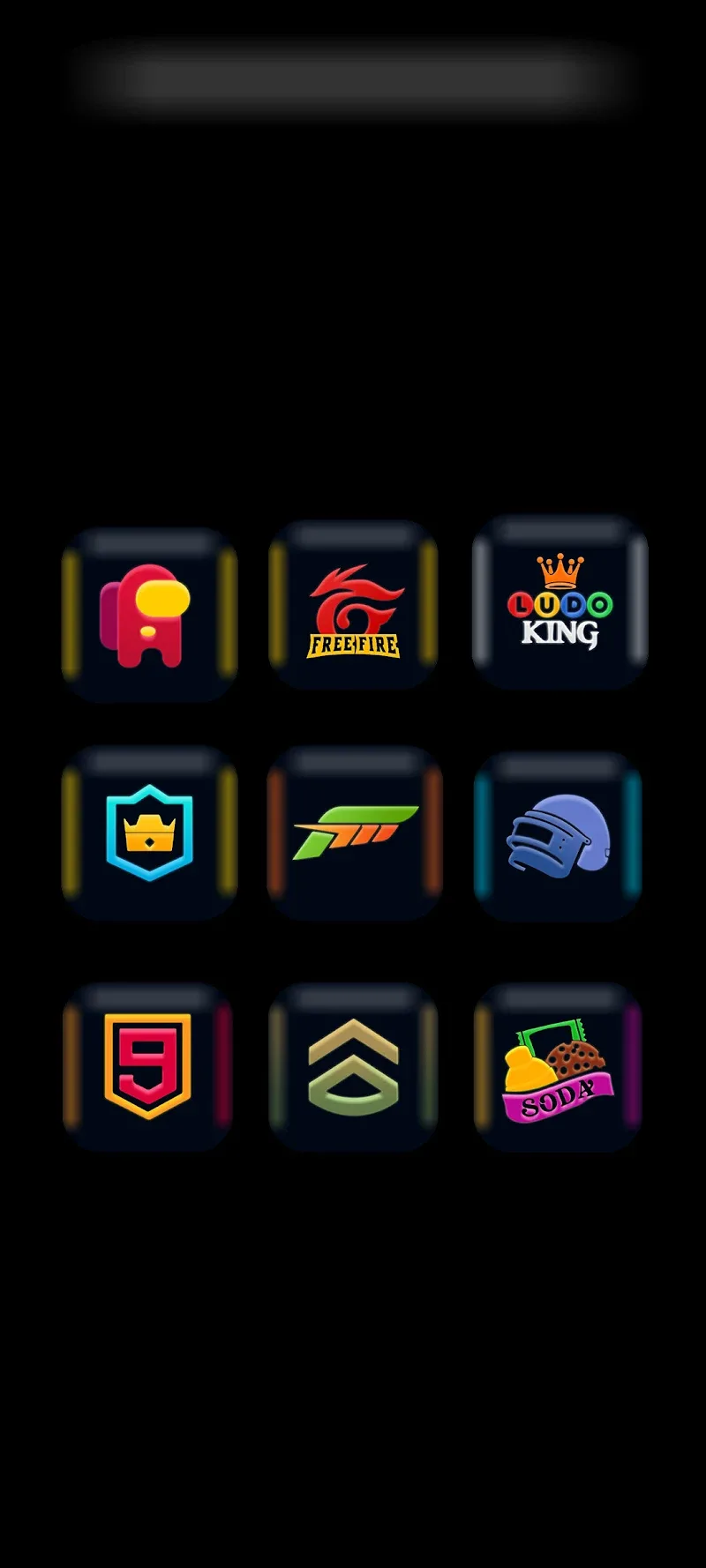 Fluorescent - Icon Pack screenshot 3