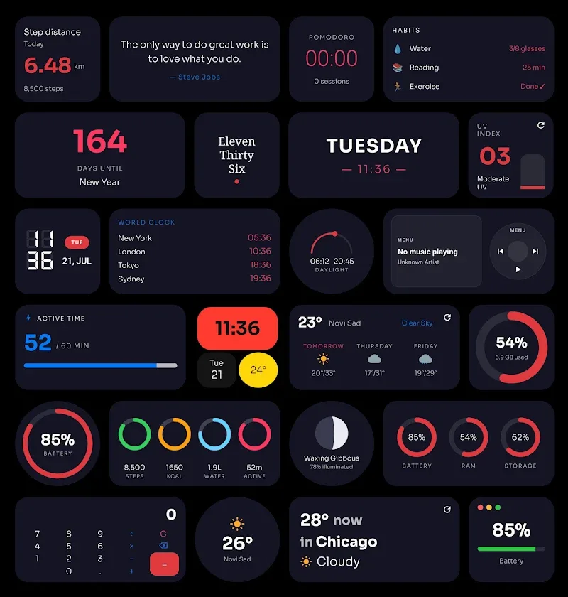 One4Widgets screenshot 2