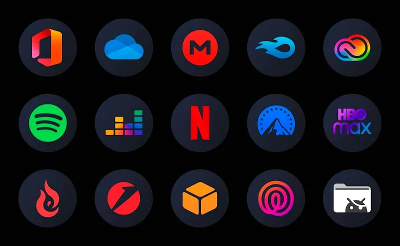 iPlum - Icon Pack (Round) screenshot 5