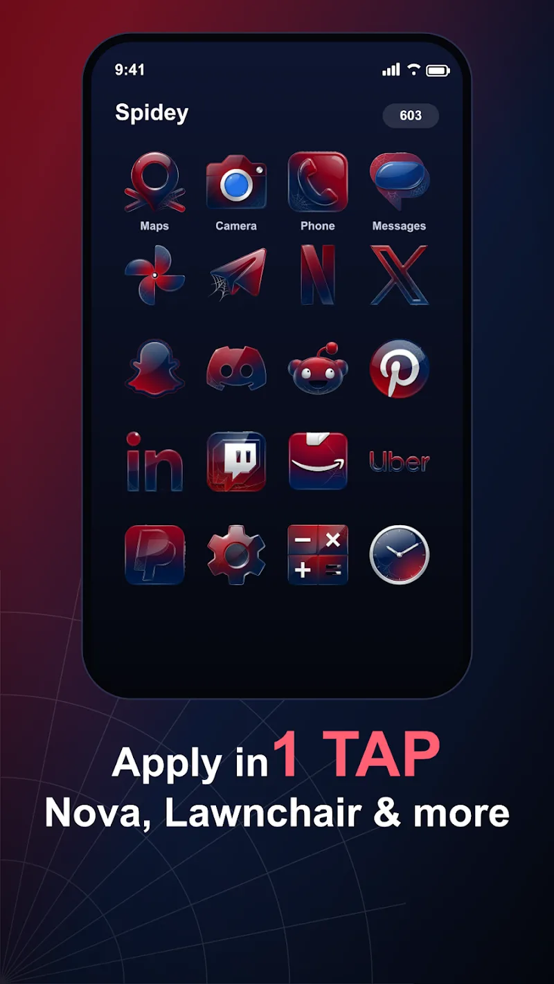 Spidey icon pack screenshot 3