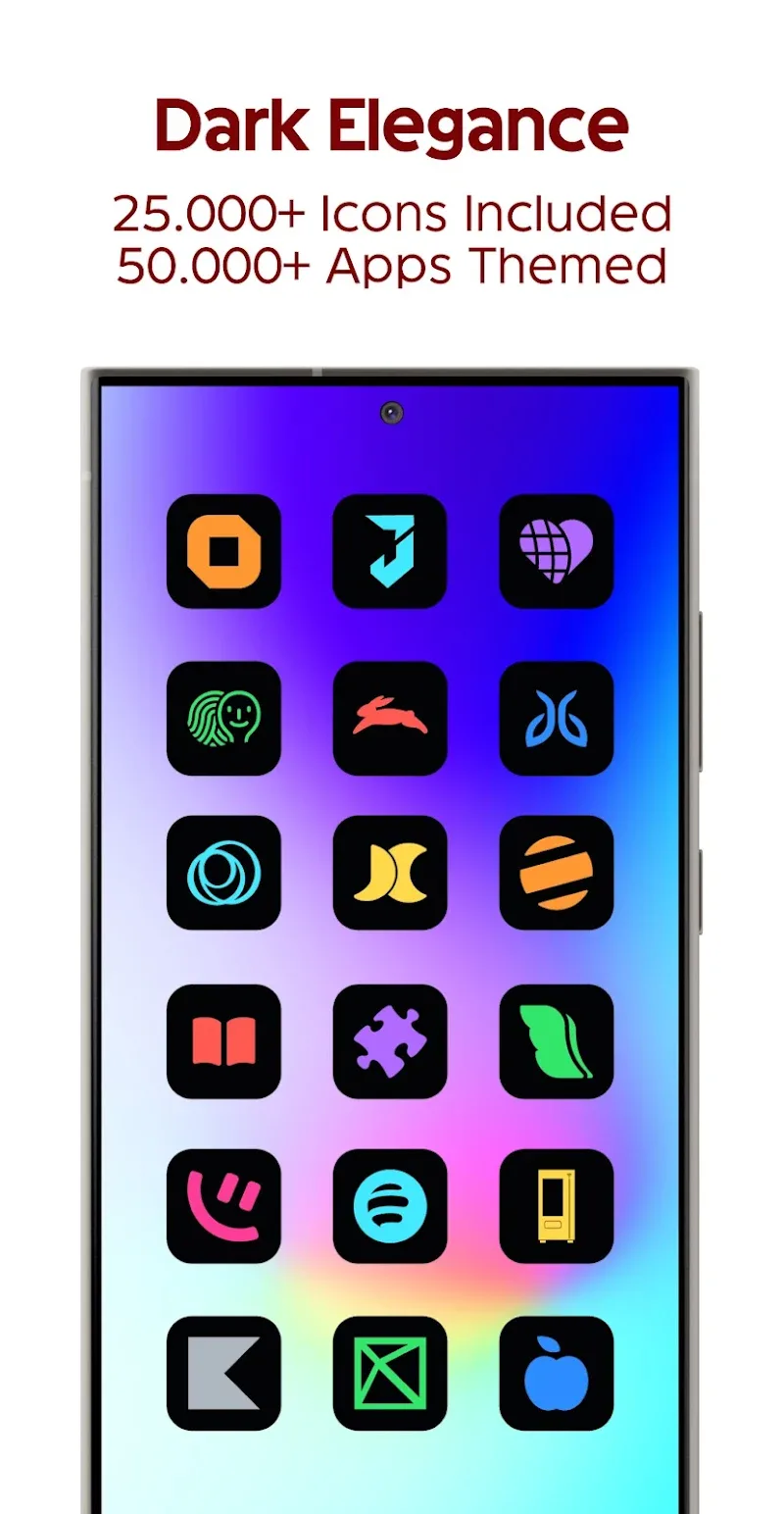 iDark OS Icon Pack screenshot 2